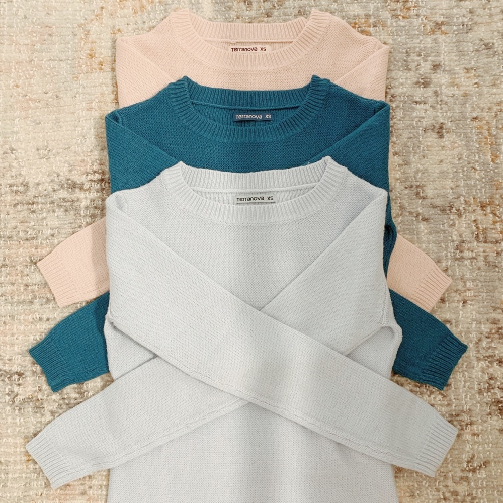 Pastel Colored Sweaters
